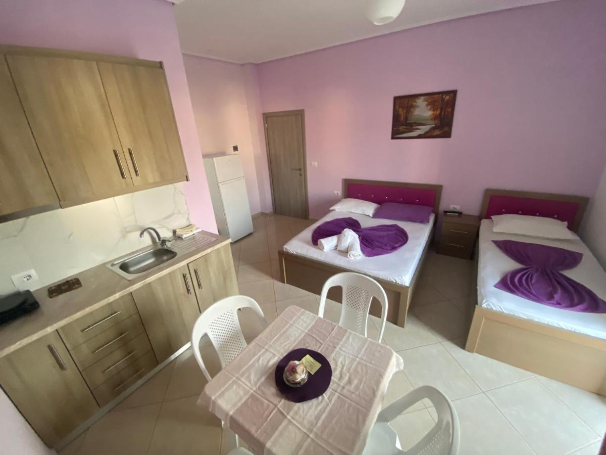 Hotel Vila Ali Ksamil Esterno foto